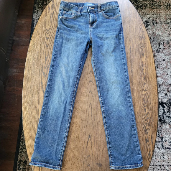 Old Navy Karate Skinny Medium Wash Jeans Size Boy's 12 Regular - Picture 1 of 10